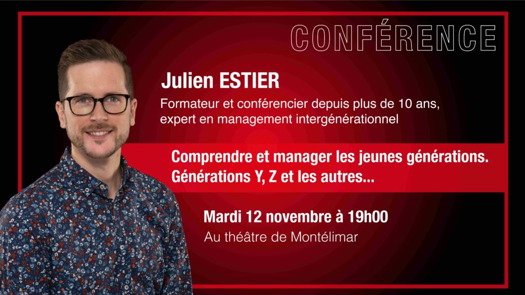 visuel conférence julien estier - Montélimar Cap au Nord